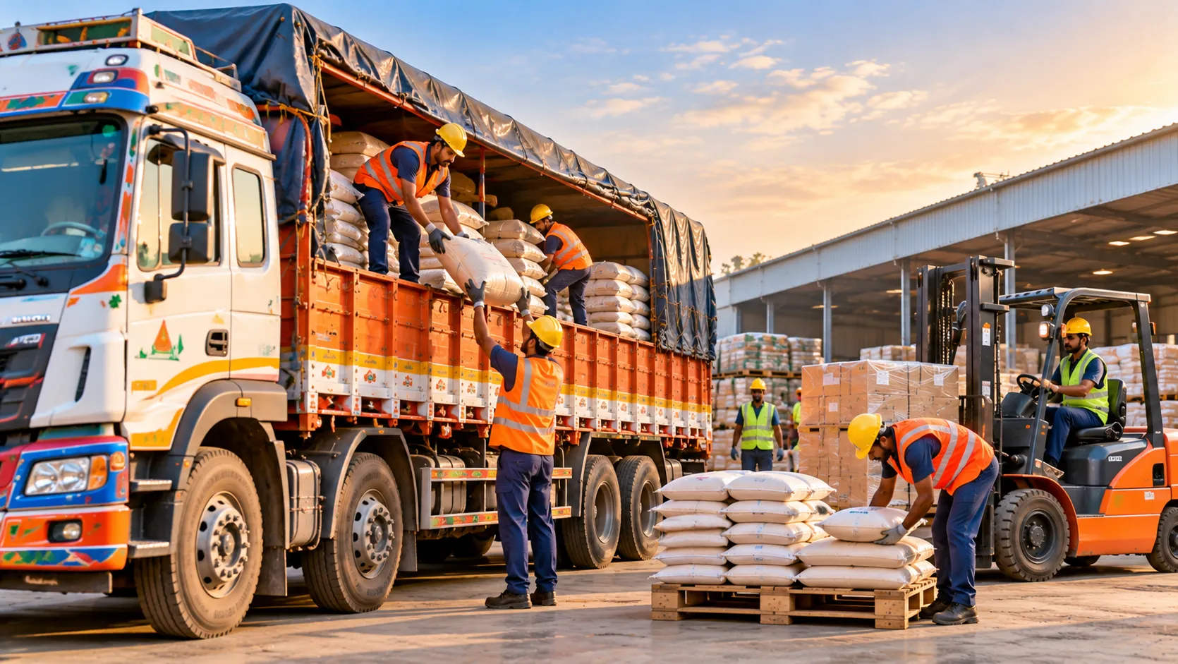 Loading and unloading services